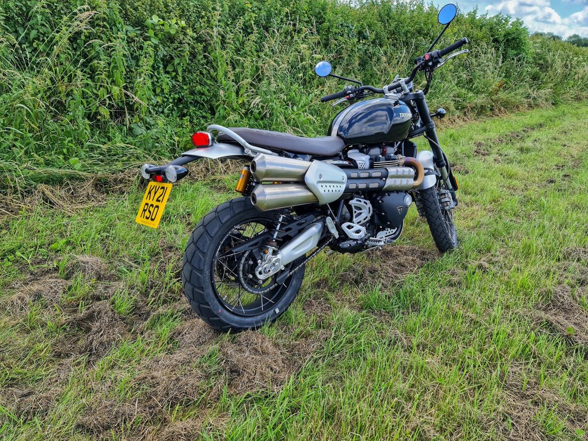 test triumph scrambler 1200 xc